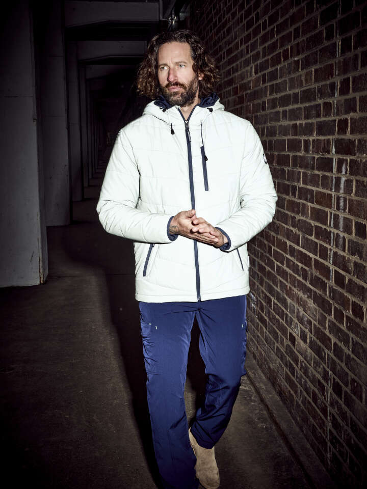 Coastguard Reflektierende Herren Steppjacke